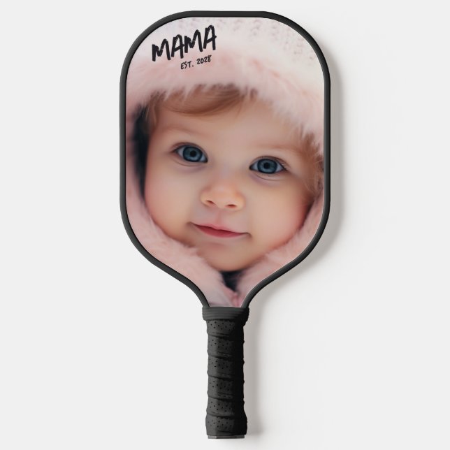 Palas De Pickleball Foto personalizada de Mama (Anverso)
