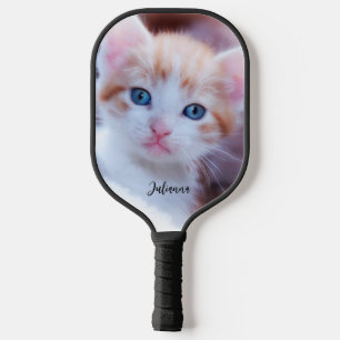 Palas De Pickleball Foto personalizada de mascota familiar de dos cara