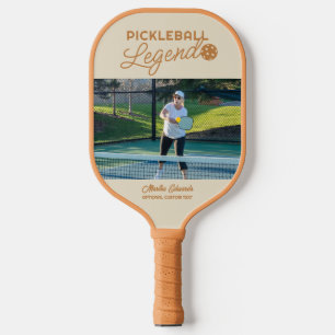 Palas De Pickleball Foto personalizado y texto de una leyenda personal
