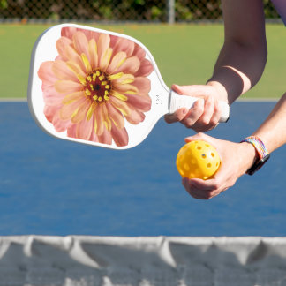 Palas De Pickleball Fotografía Floral de Zinnia Naturaleza