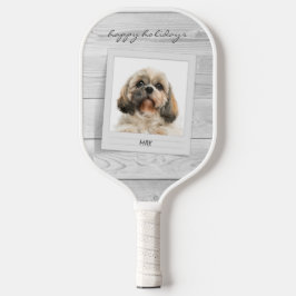 Palas De Pickleball Fotos del Mascota Felices Fiestas Personalizadas