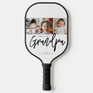 Palas De Pickleball Fotos del Mejor Abuelo del Mundo con Letra a Mano