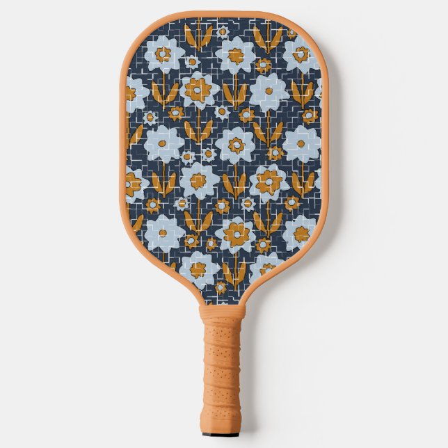 Palas De Pickleball Fragmentos de flores (Reverso )