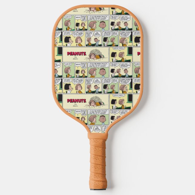 Palas De Pickleball Franklin, Peppermint Patty & Marcie | Clase matemá (Anverso)
