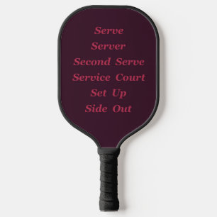 Palas De Pickleball Frases Y Palabras Del Juego De Baloncesto