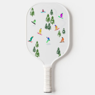 Palas De Pickleball Freeride Snowboarders Snowboarding Winter