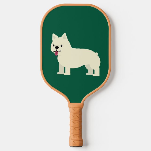Palas De Pickleball Frenchie Lover Green (Anverso)