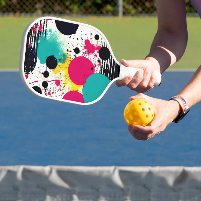 Palas De Pickleball Fresco Abstracto  (in situ)