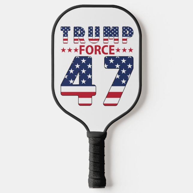 Palas De Pickleball Fuerza Trump 47 (Anverso)