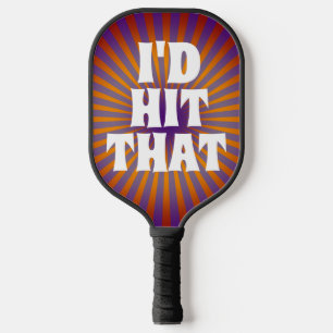 PALAS DE PICKLEBALL FUNCIÓN DE RETRO DE PICKLEBALL GOLPEÓ ESA PADDLE