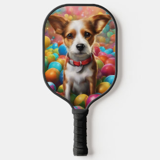 Palas De Pickleball Funda de Pala de Pickleball con Cachorro de Dibujo