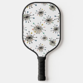 Palas De Pickleball Funky Atómico Starburst A Mediados Del Siglo Patró
