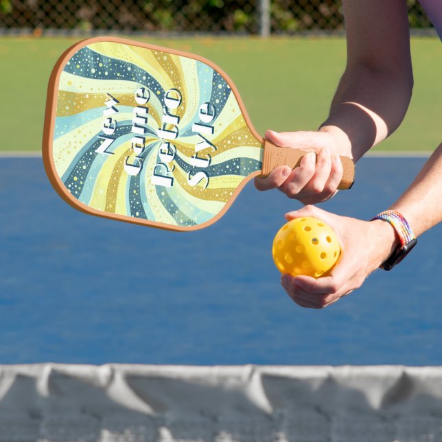Palas De Pickleball Funky New Game Retro Style Funny (in situ)
