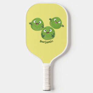 Palas De Pickleball Funny Brussels brota personalizado de verduras