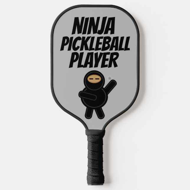 PALAS DE PICKLEBALL FUNNY NINJA PICKLEBALL PLAYPLAYLES (Anverso)