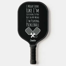 Palas De Pickleball Funny Personalized Pickleball Paddle Player Humor