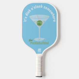 Palas De Pickleball Funny Pickle Martini Dink O'Clock - Azul