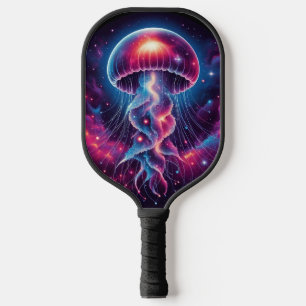 Palas De Pickleball Galaxia de arte de medusas cósmicas