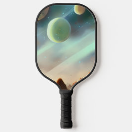 Palas De Pickleball Galaxia, Universo, Estrellas, Espacio Exterior   