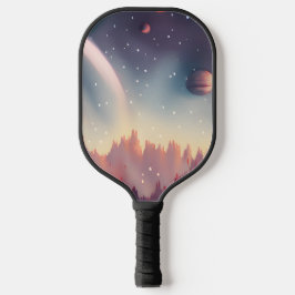 Palas De Pickleball Galaxia, Universo, Estrellas, Espacio Exterior 