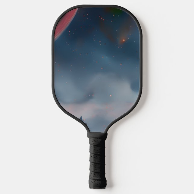 Palas De Pickleball Galaxia, Universo, Estrellas, Espacio Ultraterrest (Anverso)