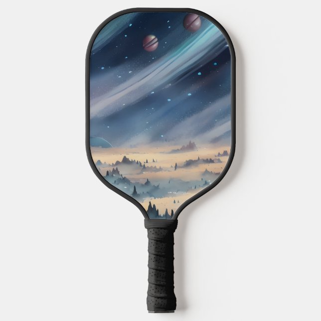 Palas De Pickleball Galaxia, Universo, Estrellas, Espacio Ultraterrest (Anverso)