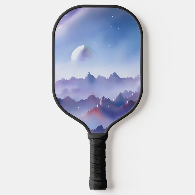 Palas De Pickleball Galaxia, Universo, Estrellas, Espacio Ultraterrest (Anverso)