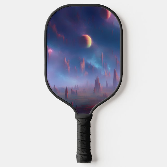 Palas De Pickleball Galaxia, Universo, Estrellas, Espacio Ultraterrest (Anverso)