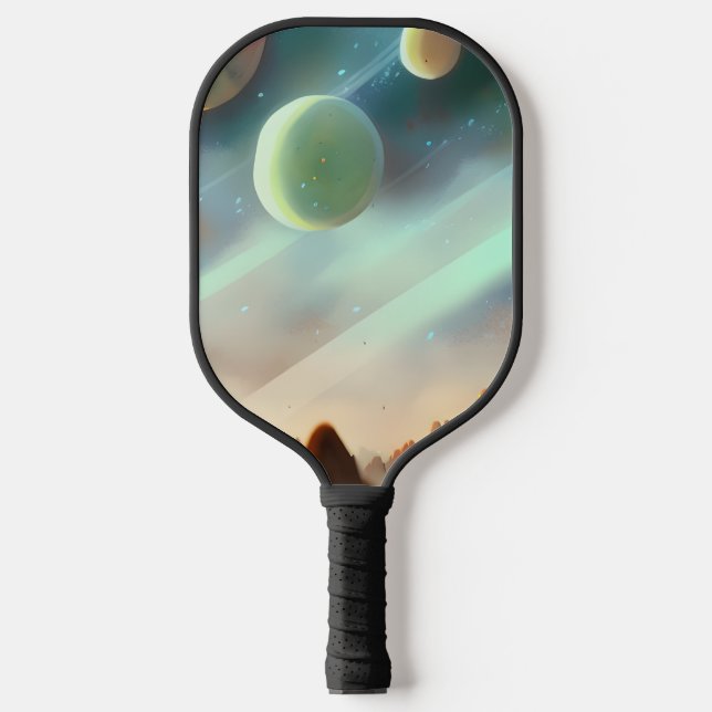 Palas De Pickleball Galaxia, Universo, Estrellas, Espacio Ultraterrest (Anverso)