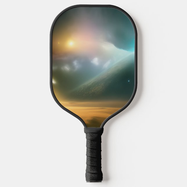 Palas De Pickleball Galaxia, Universo, Estrellas, Espacio Ultraterrest (Anverso)