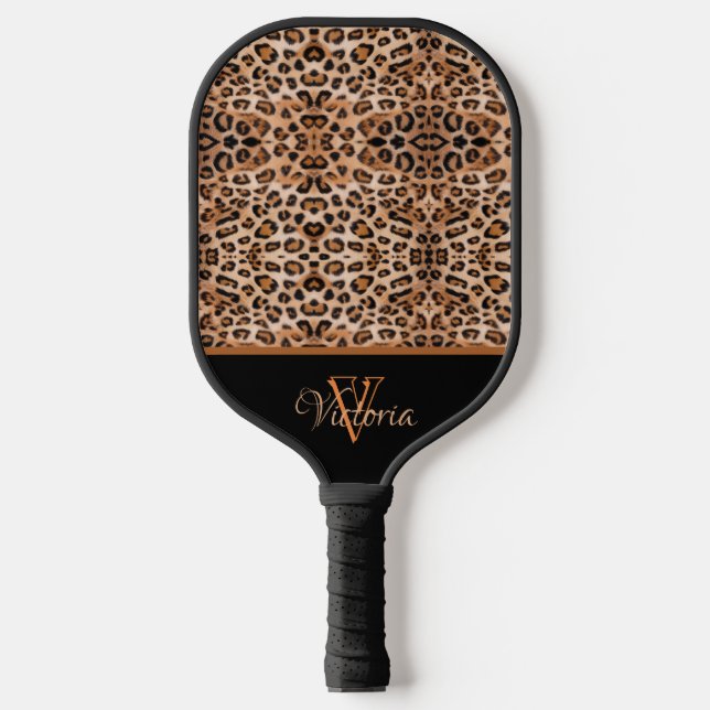 Palas De Pickleball Gales de leopardo salvajes (Anverso)
