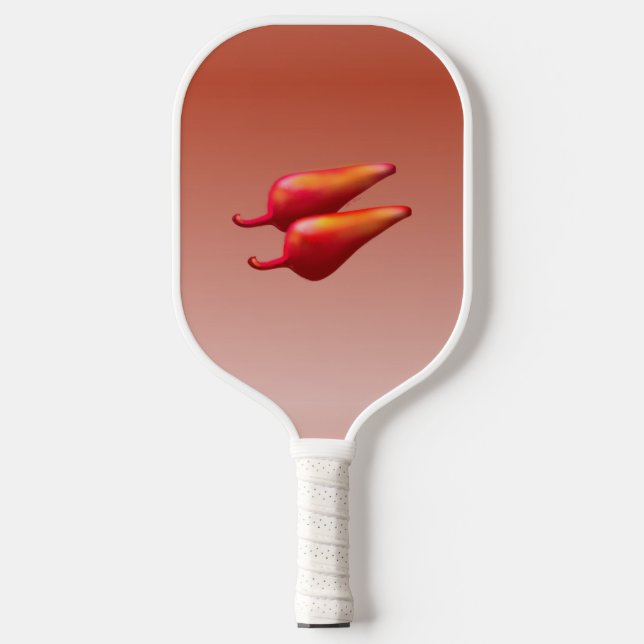 Palas De Pickleball Gálibo de pimiento rojo (Anverso)