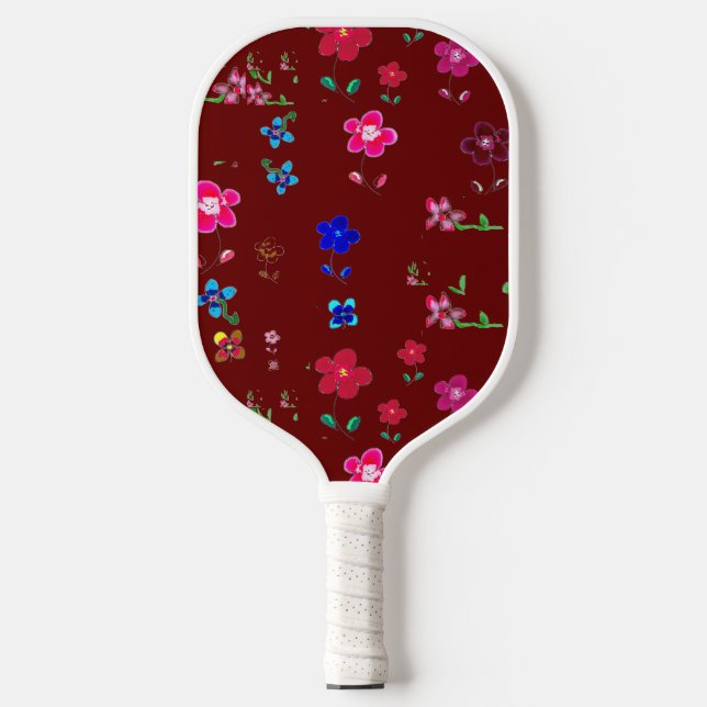 Palas De Pickleball Gálibo floral (Anverso)