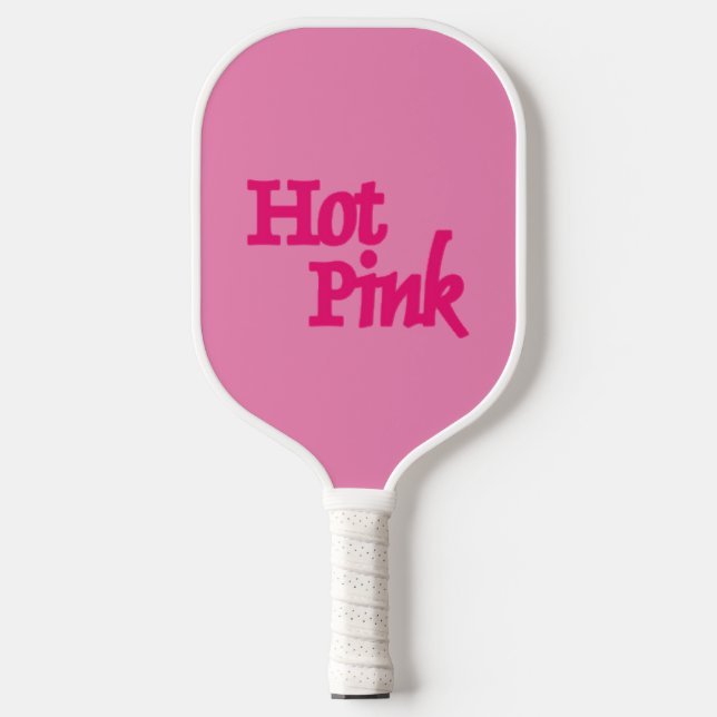 Palas De Pickleball Gálibo rosa rosado caliente (Anverso)