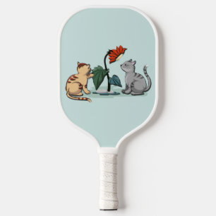Palas De Pickleball Gatitos Verano Delight Seafoam Green