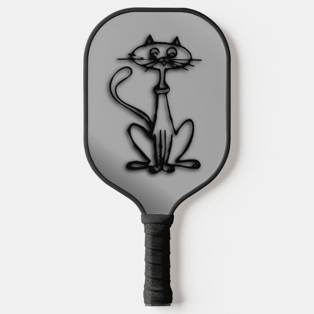 Palas De Pickleball Gato gatito genial (Anverso)
