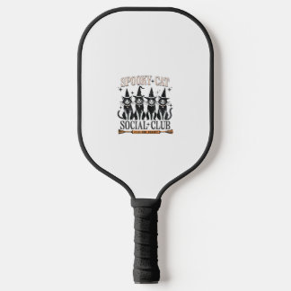 Palas De Pickleball Gato Halloween Tocante Gatito Lover Trick O Trek K