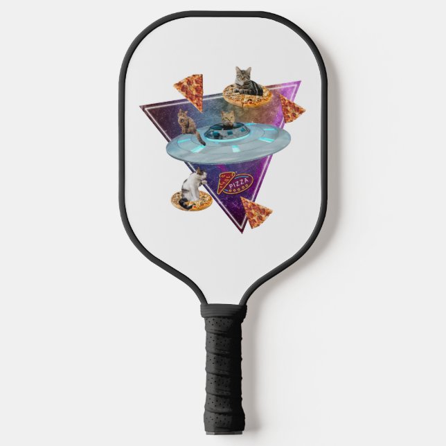 Palas De Pickleball Gatos de pizza (Anverso)
