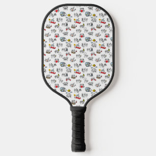Palas De Pickleball Gatos divertidos, leche y magia.