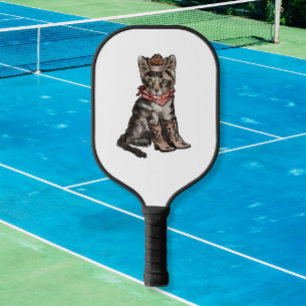 Palas De Pickleball gatos y vaqueros