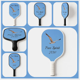 Palas De Pickleball Gaviota espiritual libre en cielo azul