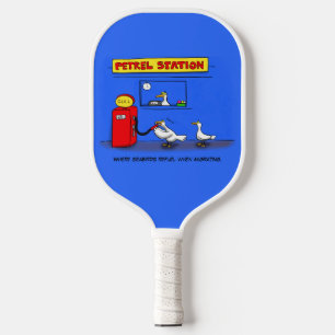 Palas De Pickleball Gaviotas marinas divertidas petrel humor personali