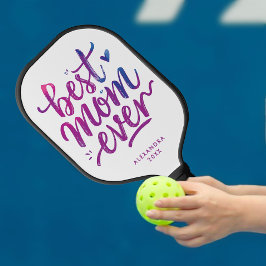 Palas De Pickleball Genial Divertido Mejor Madre Pincel Escritura Mora