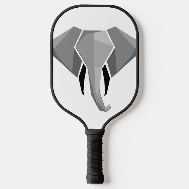 Palas De Pickleball Geometría Cabeza elefante (Anverso)