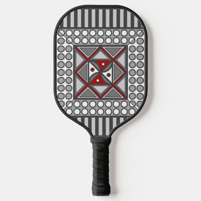 Palas De Pickleball Geométrico alternativo (Anverso)