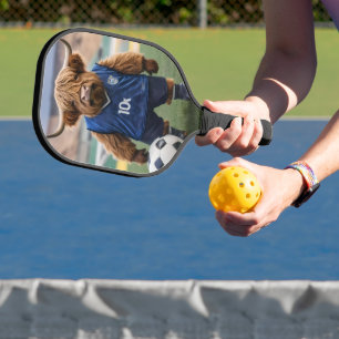 Palas De Pickleball "Getter de gol: Vaca de Highland vestida para el f