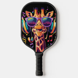 Palas De Pickleball Giraffe de Fiesta colorido de Guay con audífonos