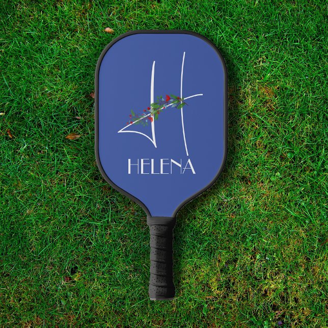 Palas De Pickleball Girly boho acuarela inicial H (Subido por el creador)