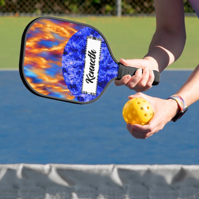 Palas De Pickleball Glaciem et Ignis por Kenneth Yoncich (in situ)