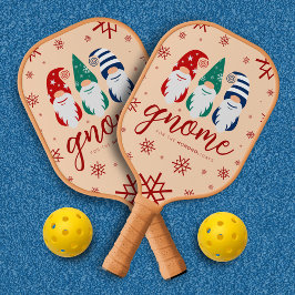 Palas De Pickleball Gnome de los Navidades de Hipótesis por los copos 